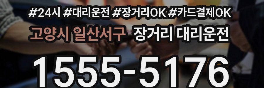 고양시 일산서구 장거리 대리운전