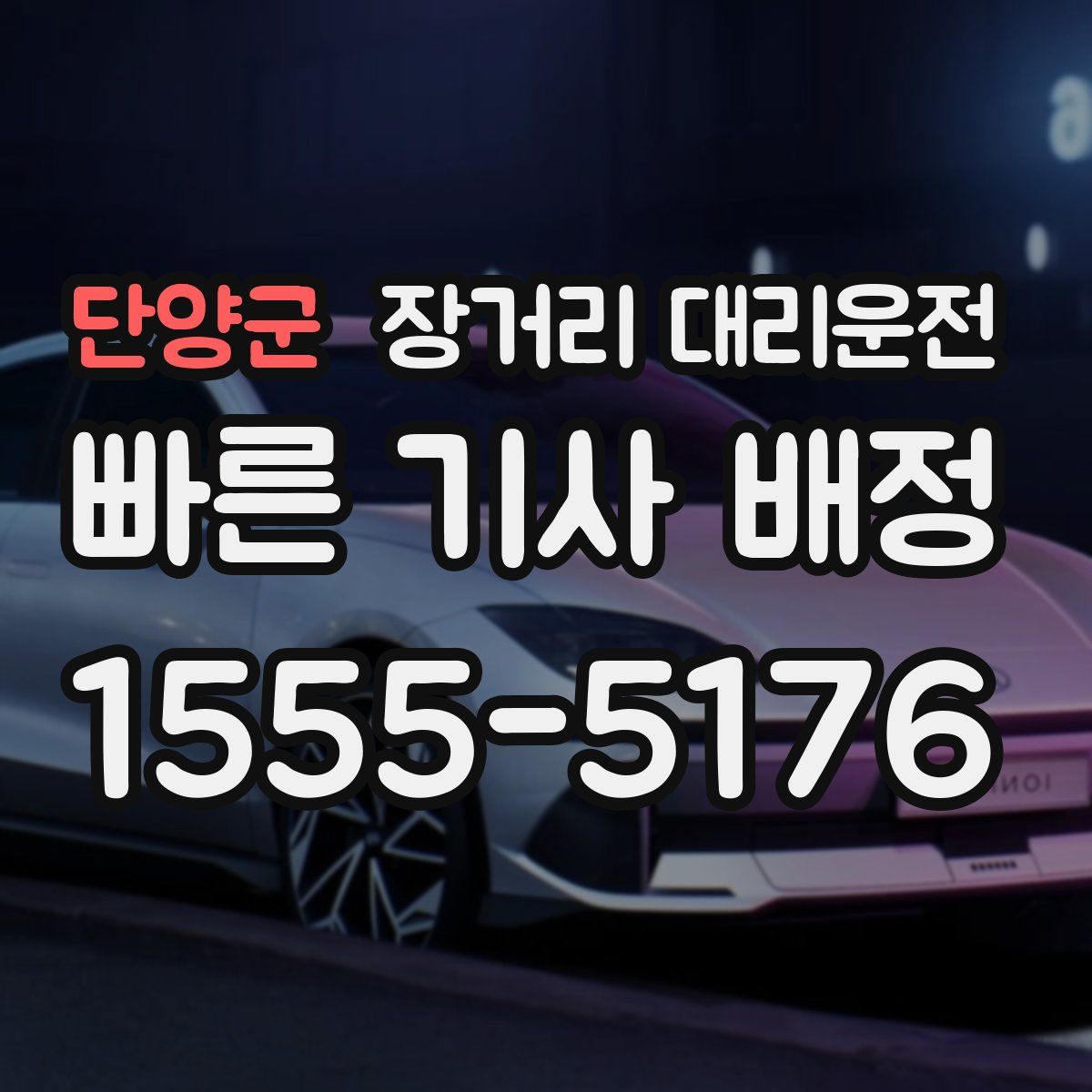 단양군 장거리 대리운전