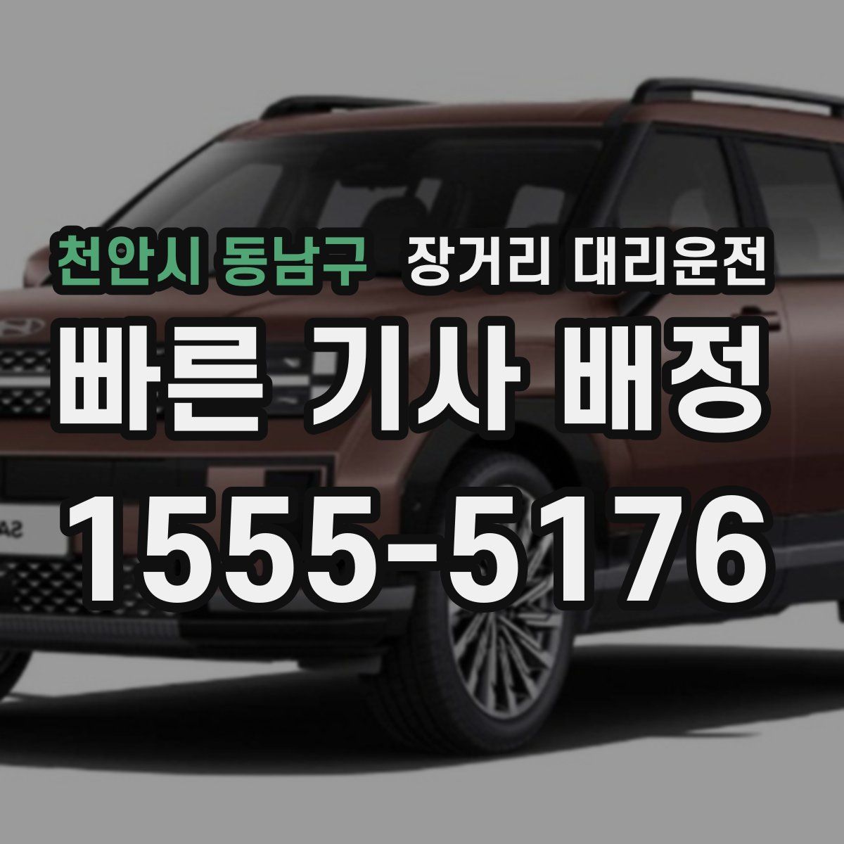 천안시 동남구 장거리 대리운전