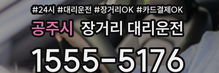 공주시 장거리 대리운전