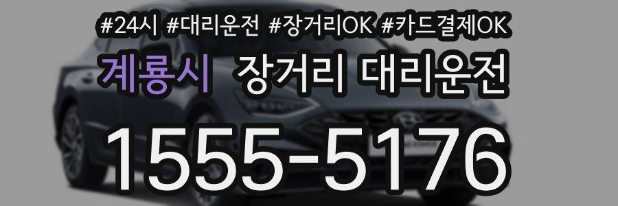 계룡시 장거리 대리운전