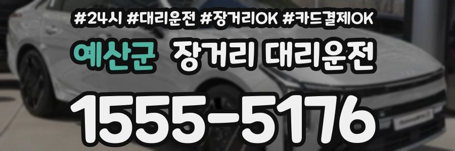예산군 장거리 대리운전