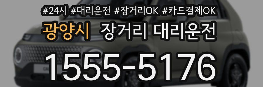 광양시 장거리 대리운전