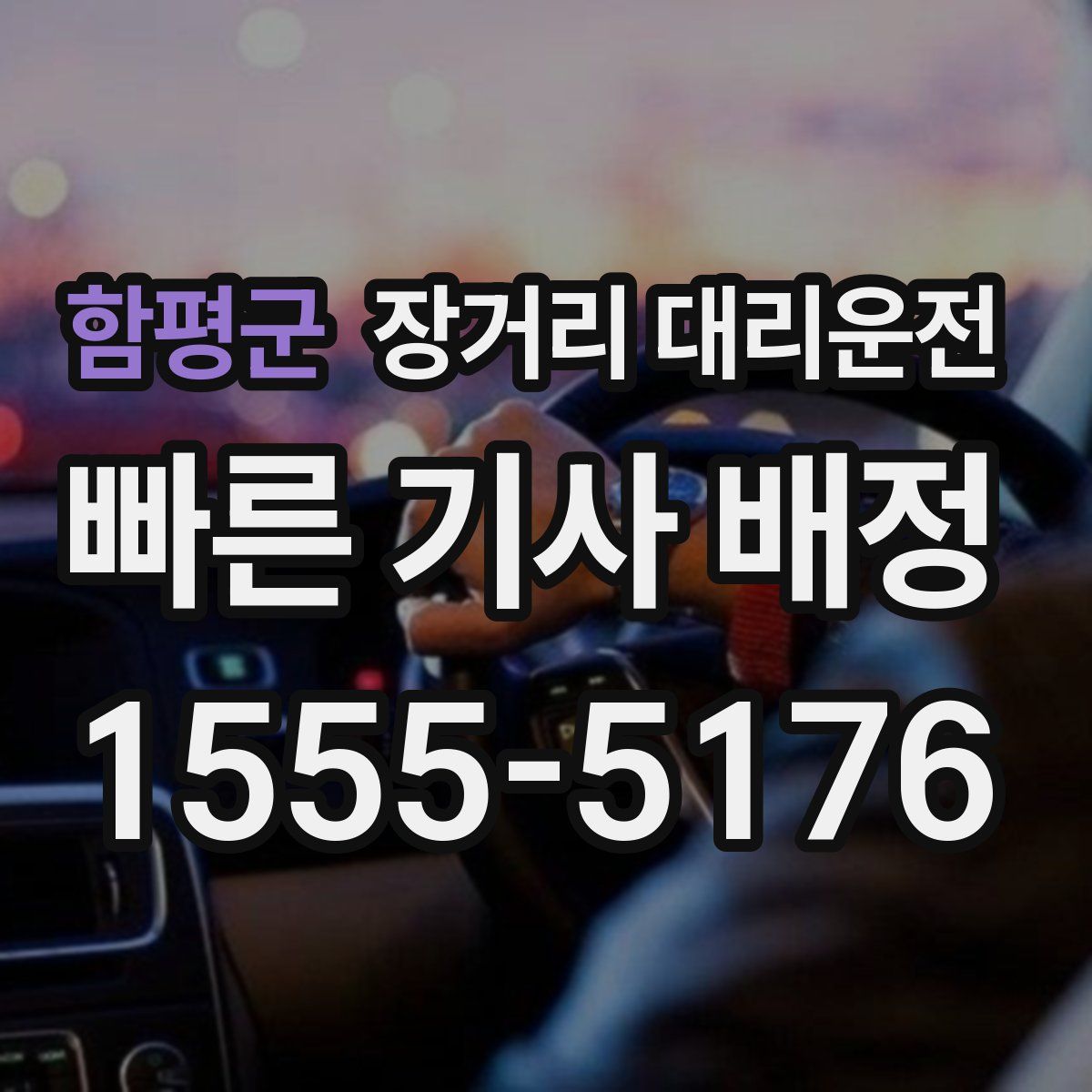 함평군 장거리 대리운전