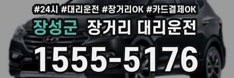 장성군 장거리 대리운전