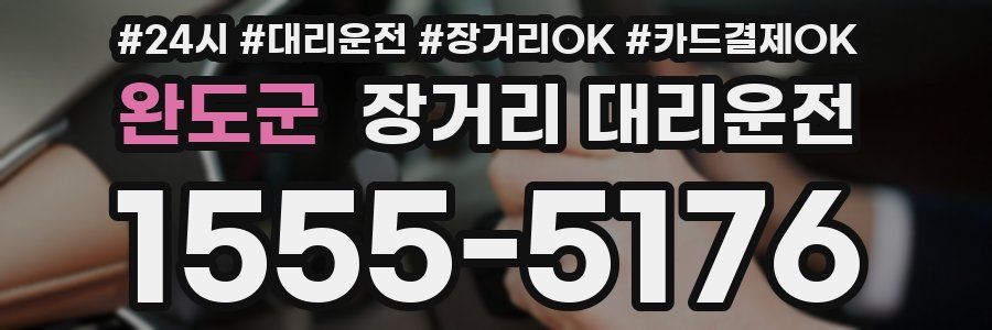 완도군 장거리 대리운전