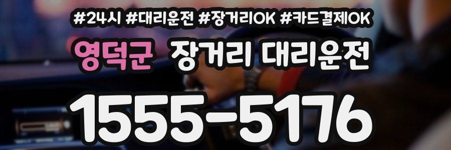 영덕군 장거리 대리운전