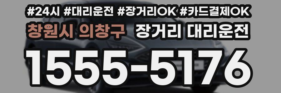 창원시 의창구 장거리 대리운전