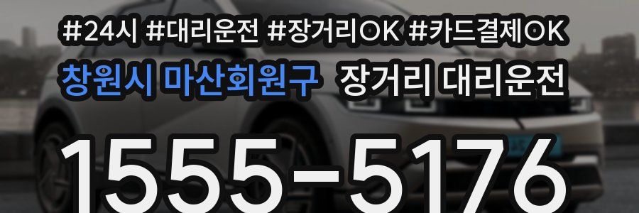 창원시 마산회원구 장거리 대리운전