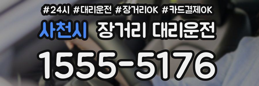 사천시 장거리 대리운전