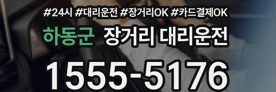 하동군 장거리 대리운전