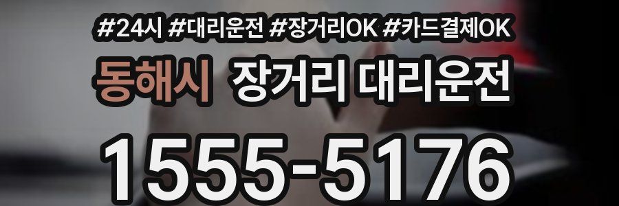 동해시 장거리 대리운전