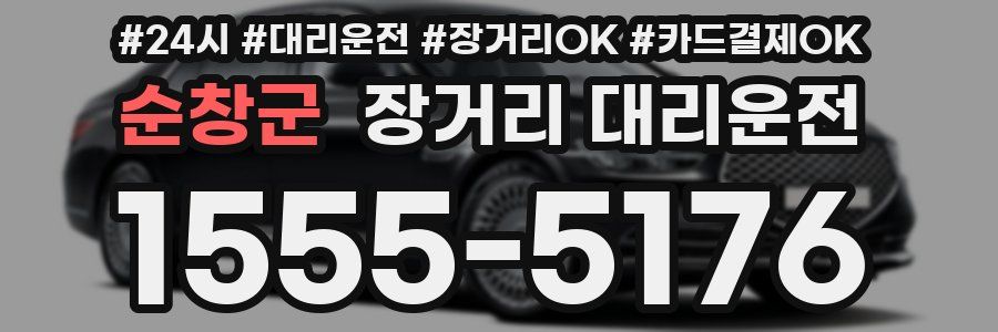 순창군 장거리 대리운전