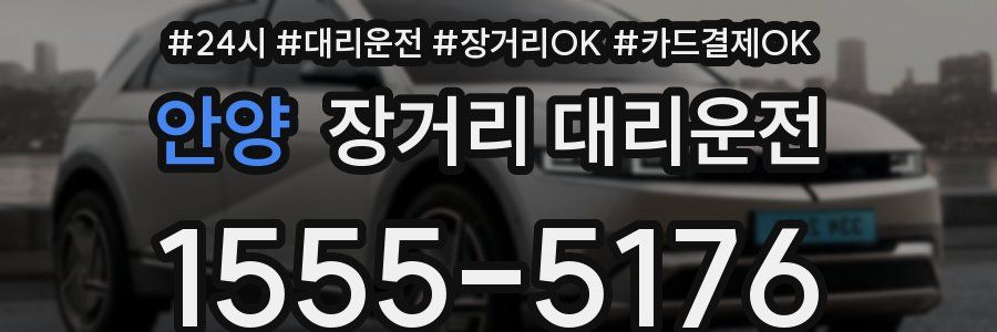 안양 장거리 대리운전