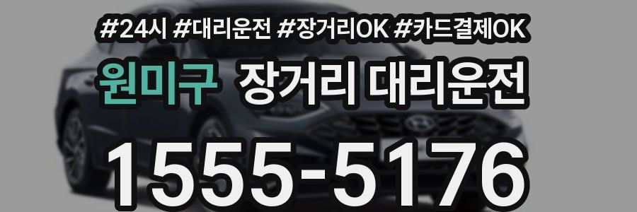 원미구 장거리 대리운전