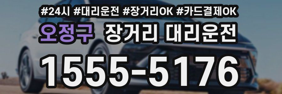 오정구 장거리 대리운전