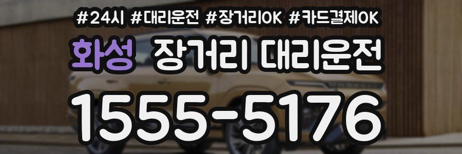 화성 장거리 대리운전