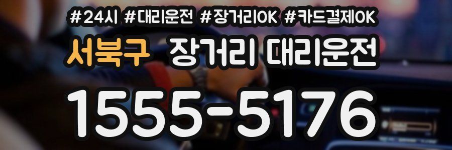 서북구 장거리 대리운전