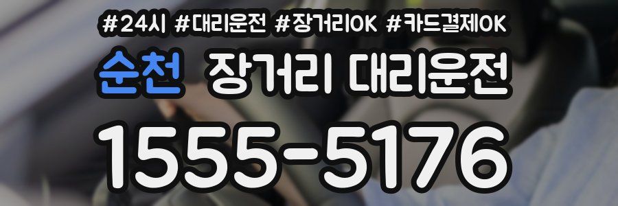 순천 장거리 대리운전