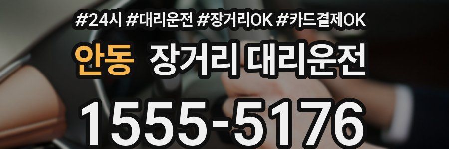 안동 장거리 대리운전