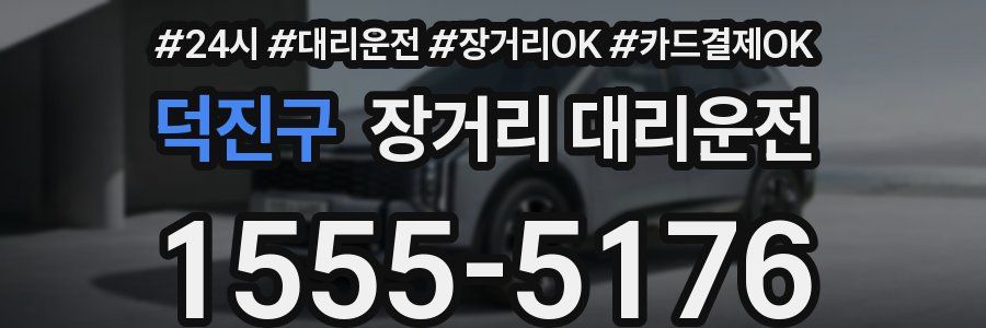 덕진구 장거리 대리운전