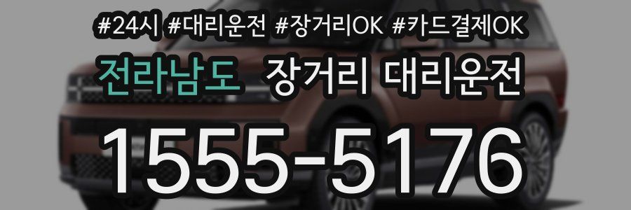 전라남도 장거리 대리운전