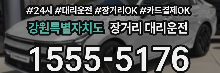 강원특별자치도 장거리 대리운전