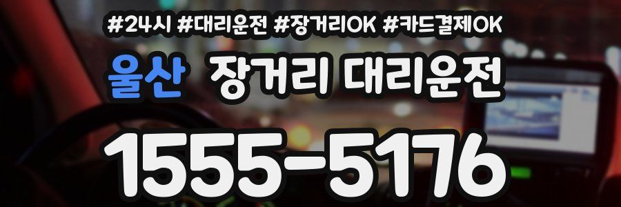 울산 장거리 대리운전