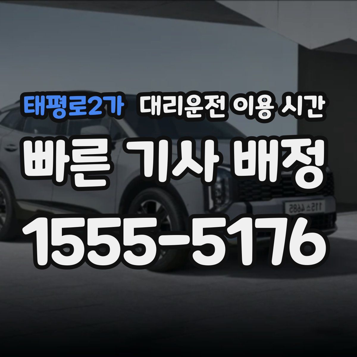태평로2가 대리운전 이용 시간