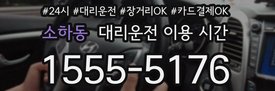 소하동 대리운전 이용 시간