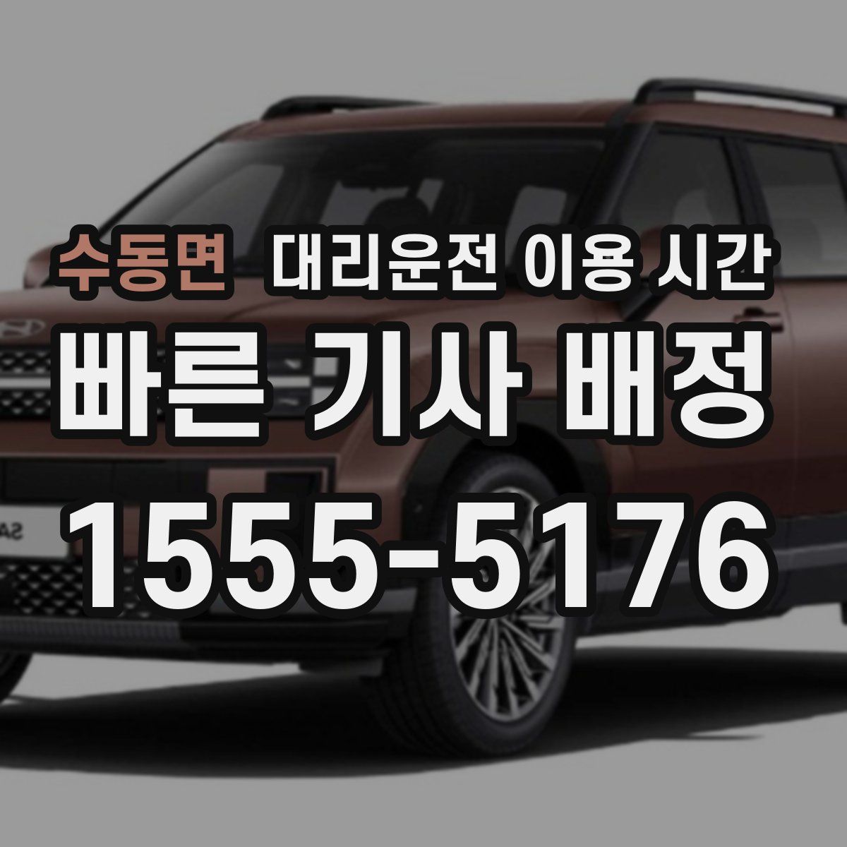 수동면 대리운전 이용 시간