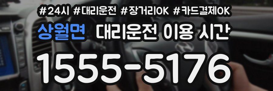 상월면 대리운전 이용 시간