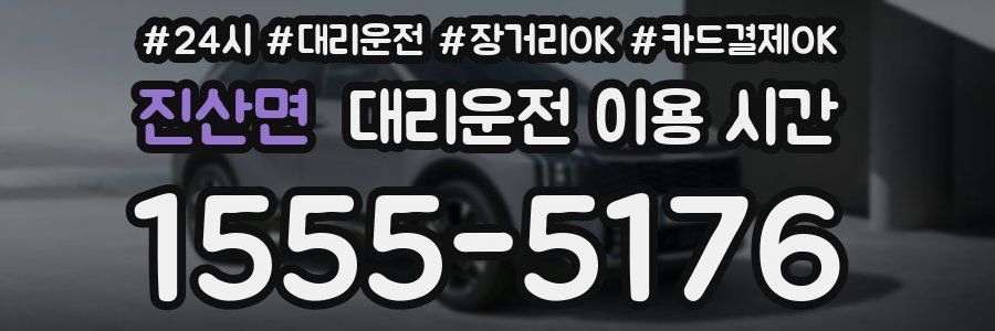 진산면 대리운전 이용 시간