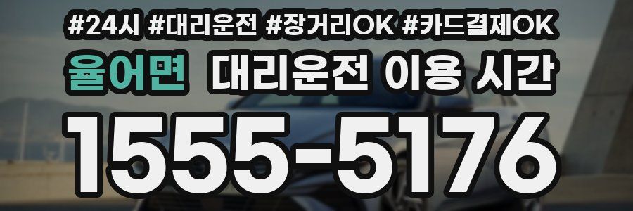 율어면 대리운전 이용 시간