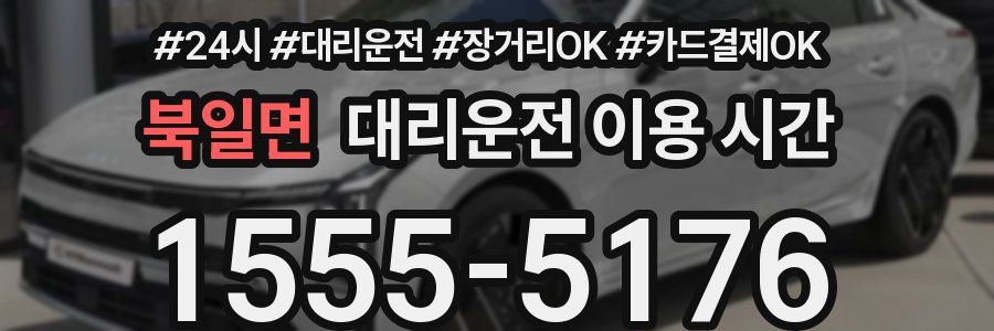 북일면 대리운전 이용 시간