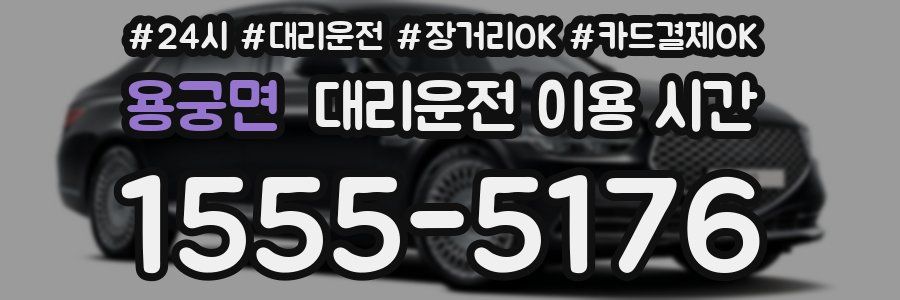 용궁면 대리운전 이용 시간