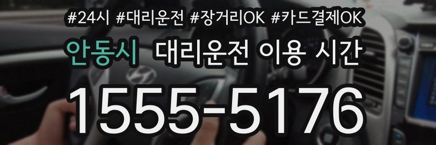 안동시 대리운전 이용 시간