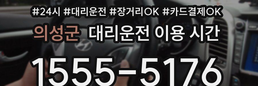의성군 대리운전 이용 시간