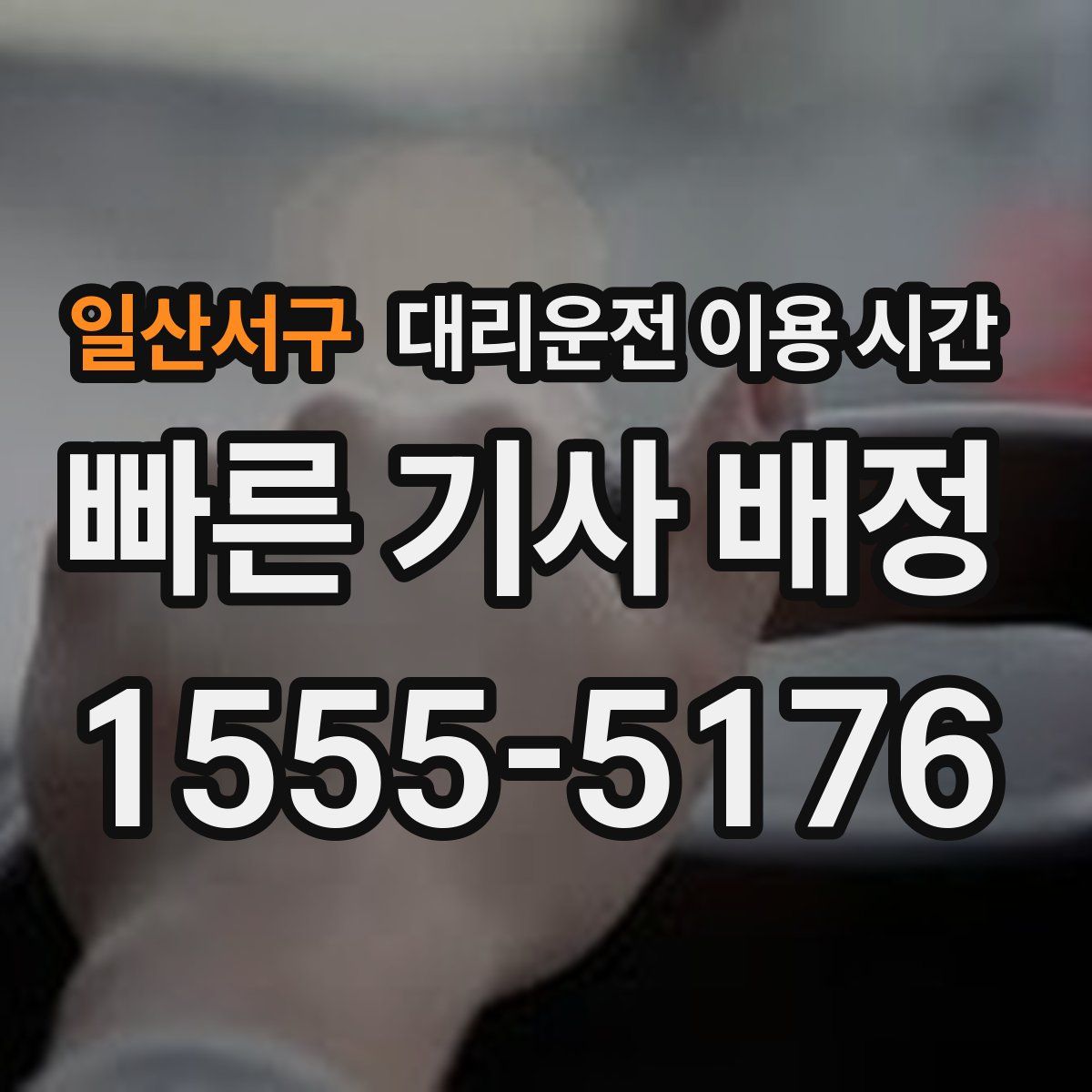 일산서구 대리운전 이용 시간