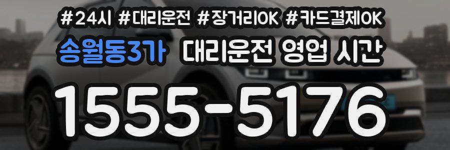 송월동3가 대리운전 영업 시간