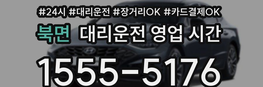 북면 대리운전 영업 시간