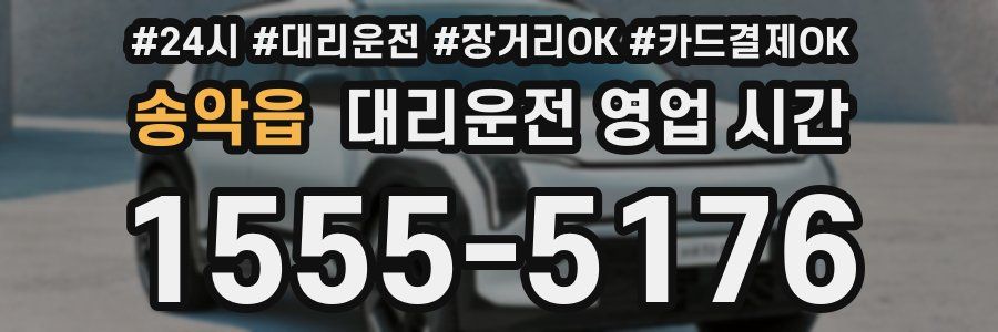송악읍 대리운전 영업 시간