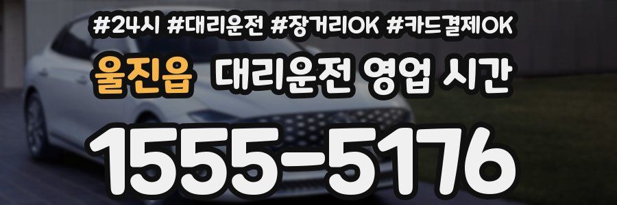 울진읍 대리운전 영업 시간