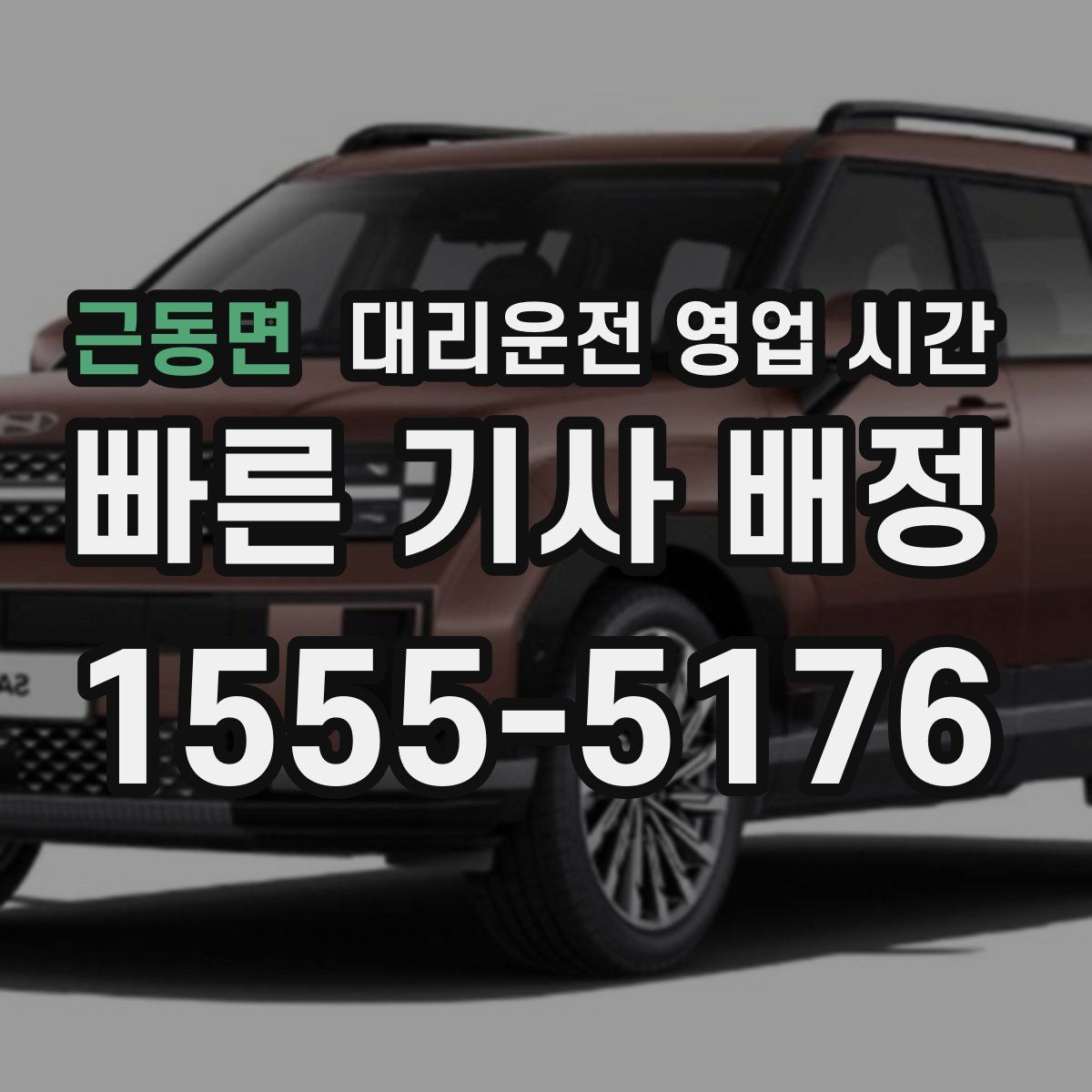 근동면 대리운전 영업 시간