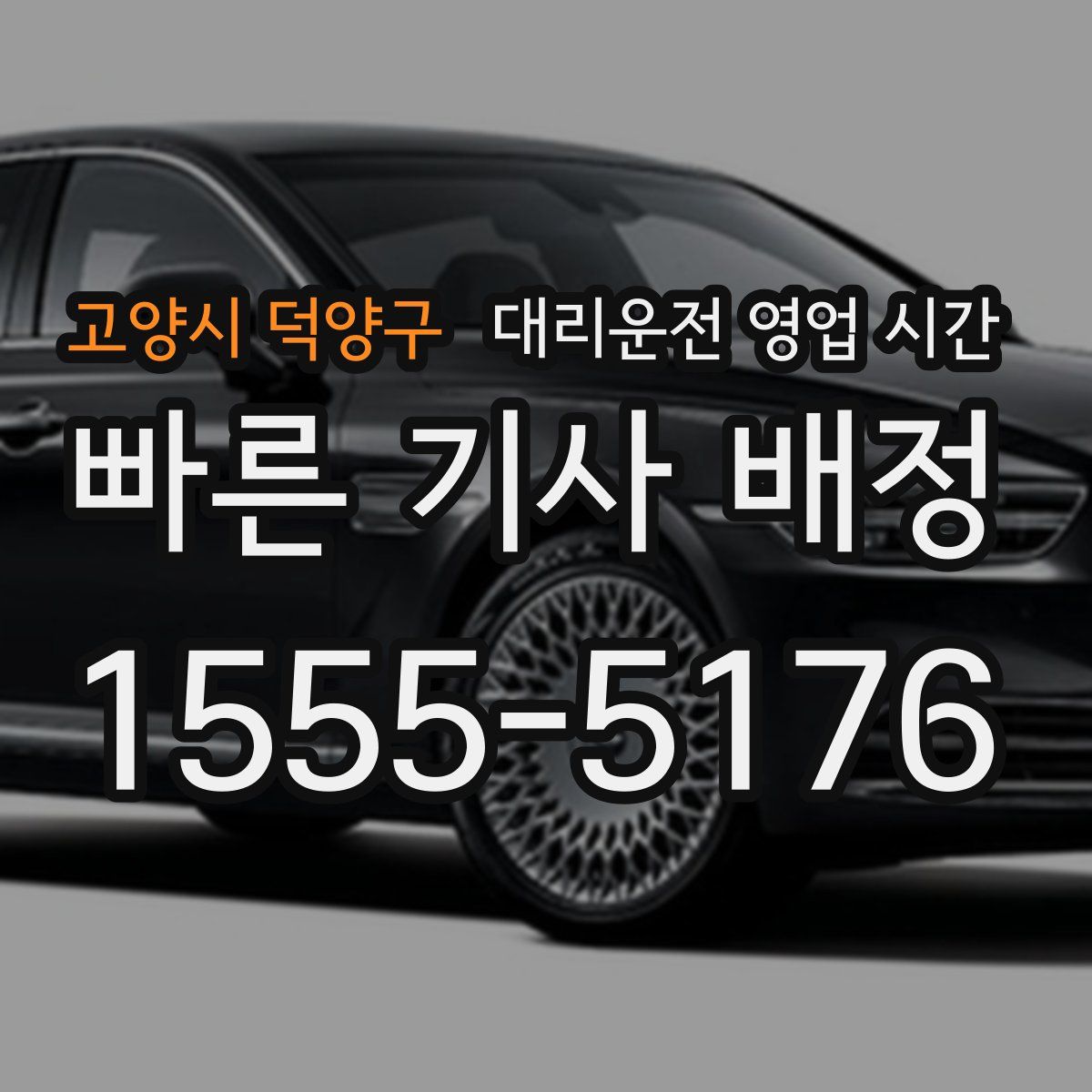 고양시 덕양구 대리운전 영업 시간