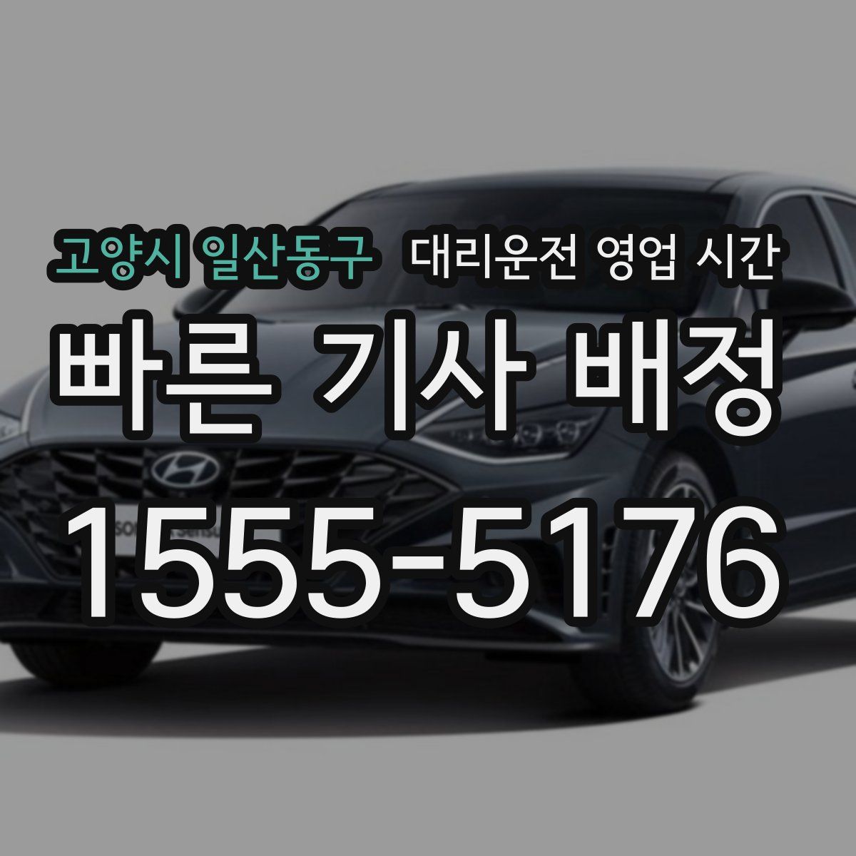 고양시 일산동구 대리운전 영업 시간