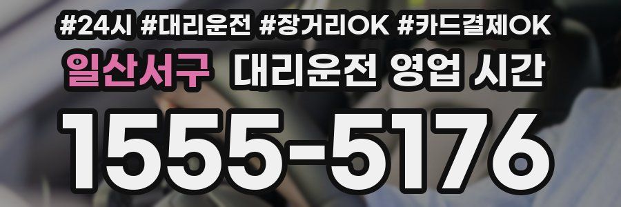 일산서구 대리운전 영업 시간