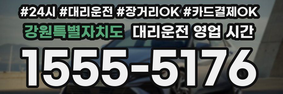 강원특별자치도 대리운전 영업 시간