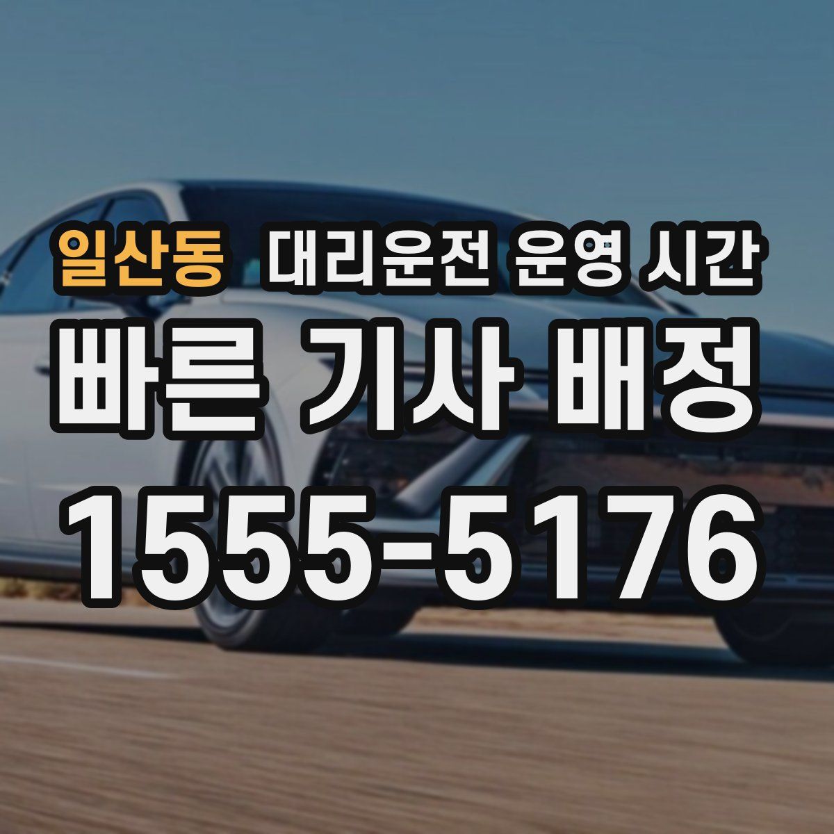 일산동 대리운전 운영 시간