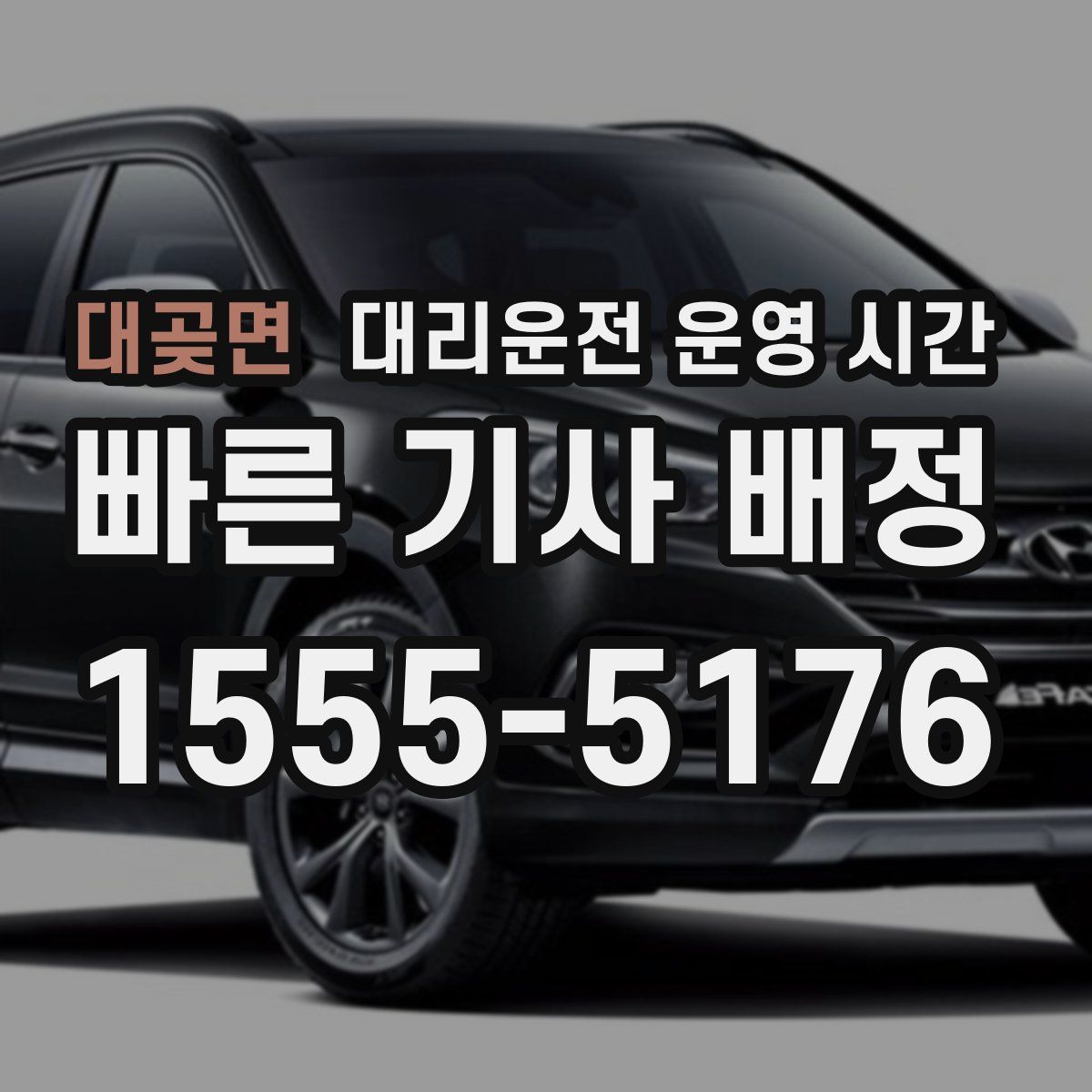 대곶면 대리운전 운영 시간